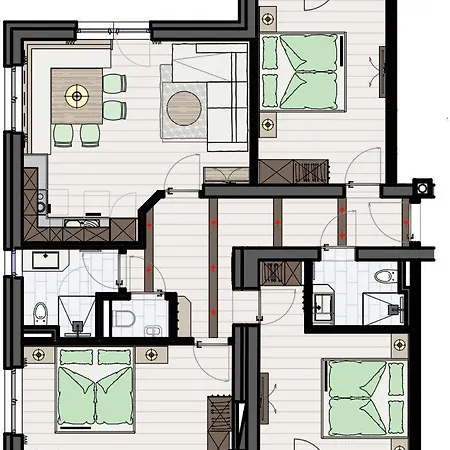 Pension-Appartement Sonnwend 3*